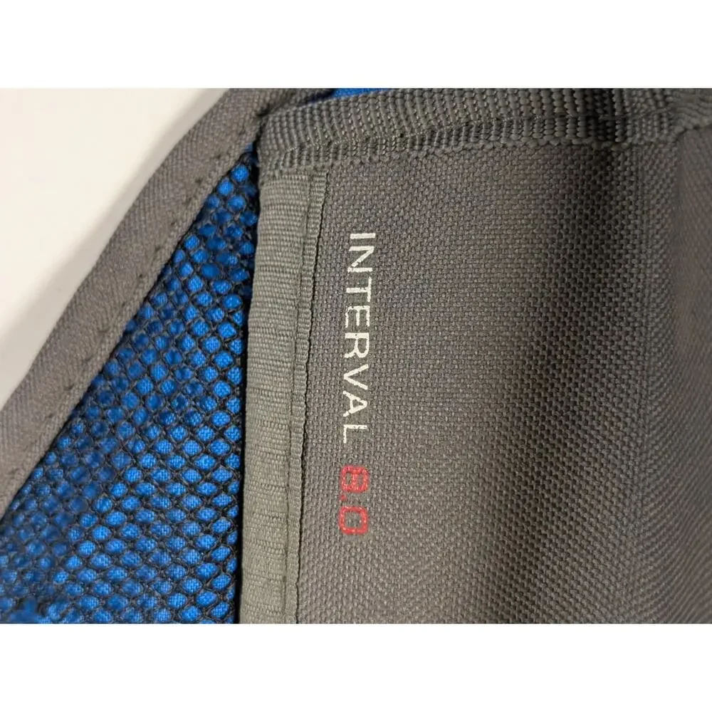 Outdoor Products Interval 8.0 Hydration Backpack Blue Gray Hiking Cycling...